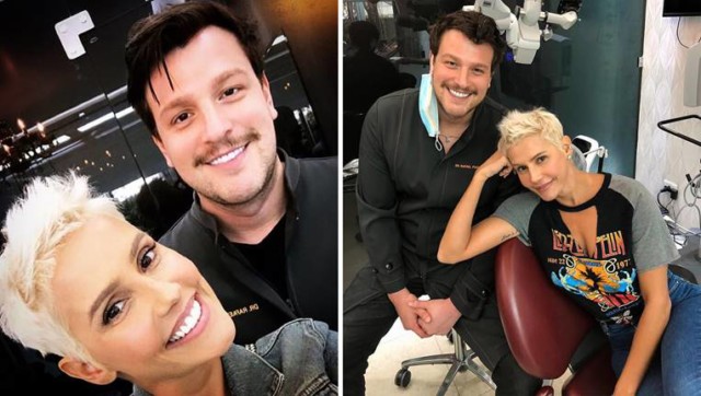 Deborah Secco faz tratamento para rejuvenescer o sorriso
