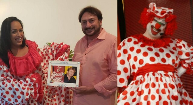 Lisa Gomes conhece um dos intérpretes da Vovó Mafalda, “Quase chorei”