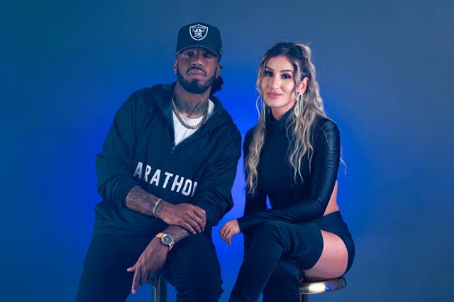 Cantora mineira Larissa Amoreli lança clipe com rapper americano H*Wood