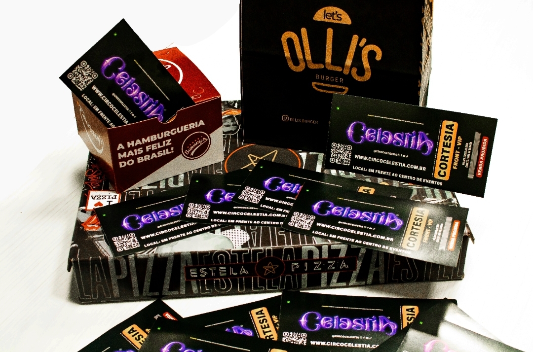 Grupo Pim Food e Circo Celestia lançam campanha com sorteios e vantagens exclusivas