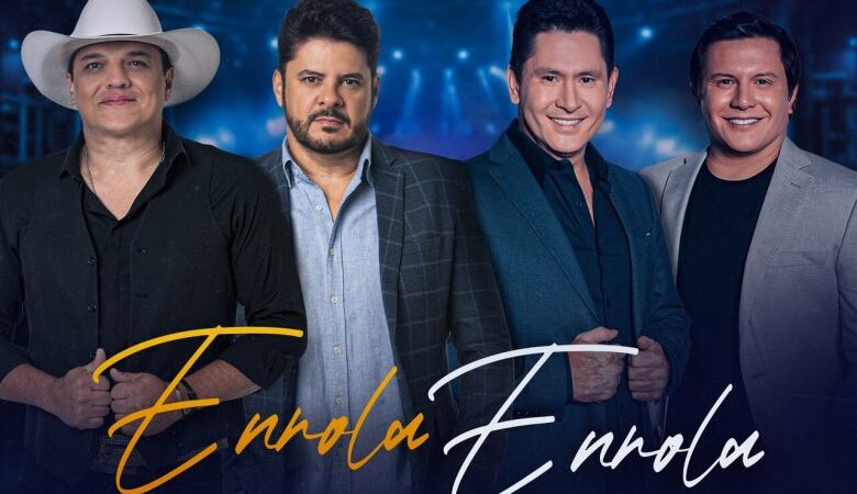 Sandro & Gustavo e Gian & Giovani se unem em “Enrola, Enrola”, nova música com assinatura de César Augusto