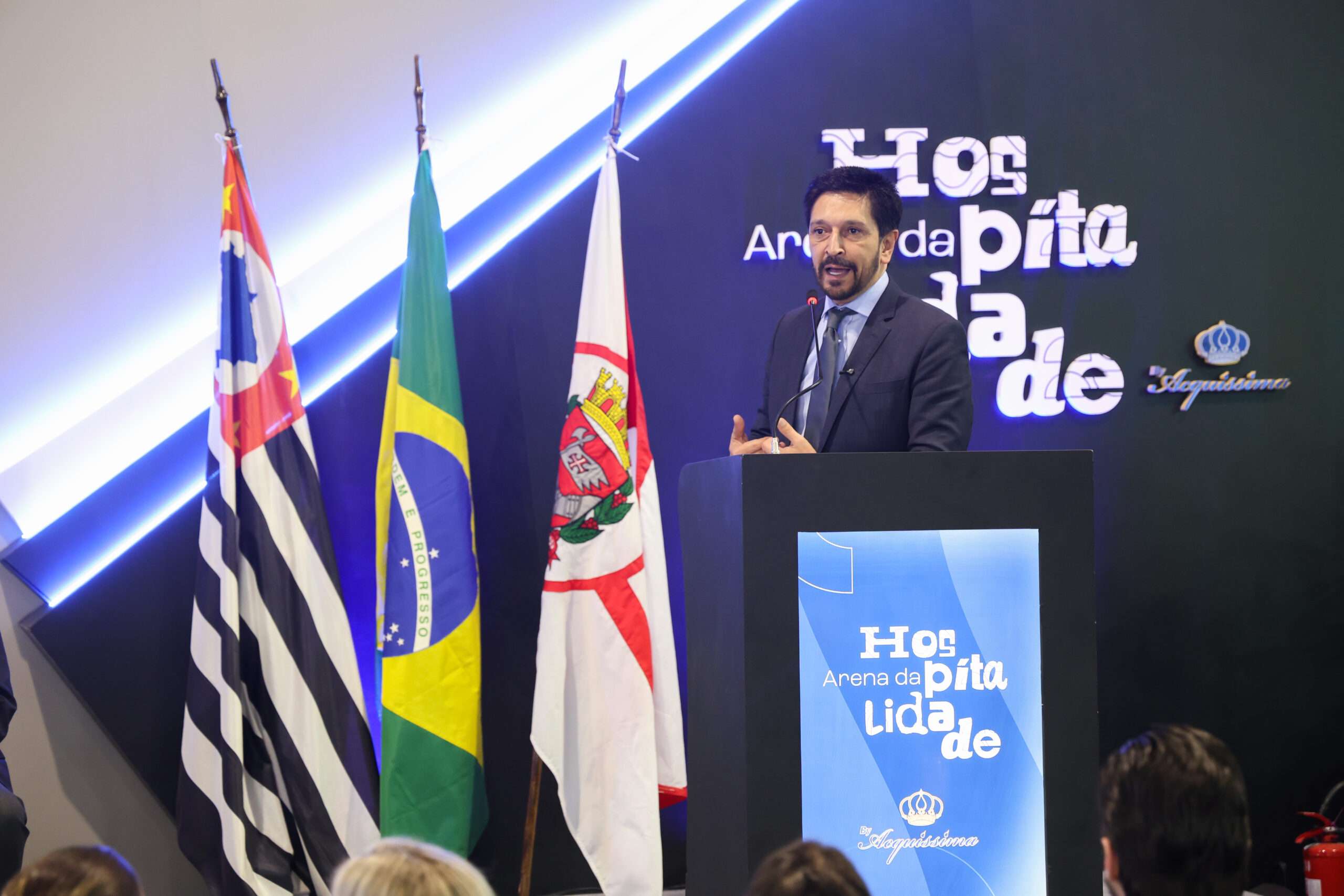 Prefeito Ricardo Nunes participa da abertura da Equipotel em São Paulo
